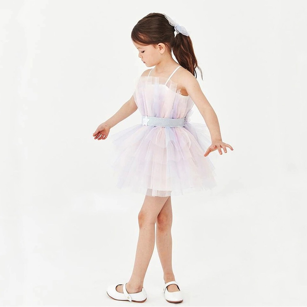 Petite Hailey Love SH tutu dress- with star belt.